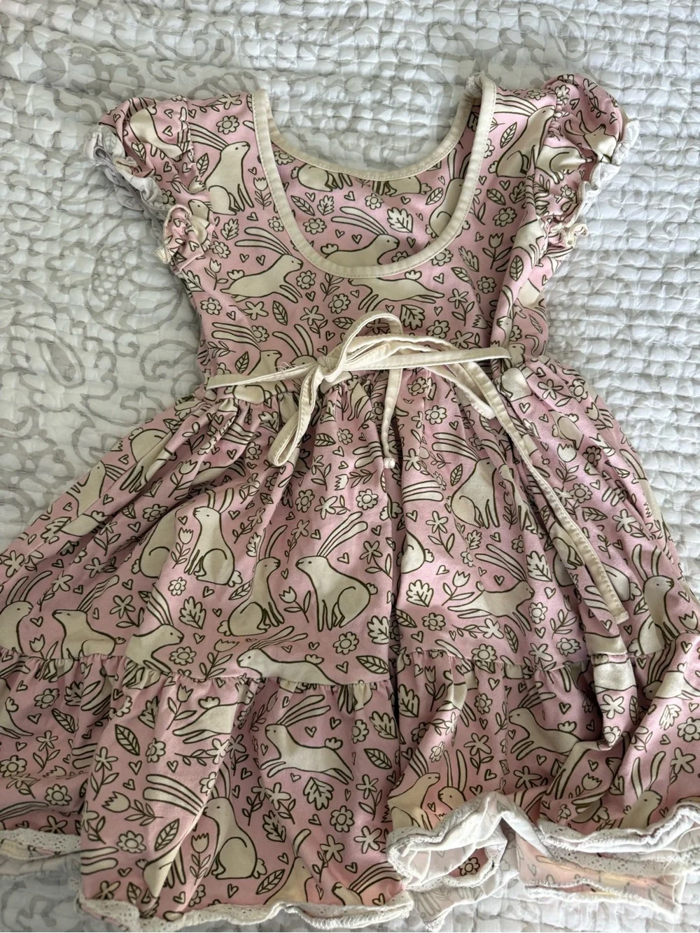 Girl August Bunny Dress